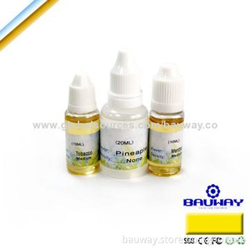 Bauway Electronic Cigarette E-liquid/E Juice for Cartomizer, Atomizers, 10/20/30/50mL Capacity